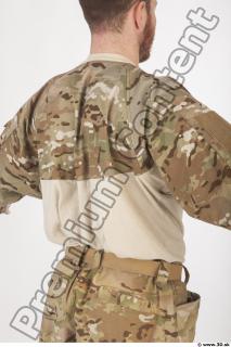 Soldier in American Army Military Uniform 0032